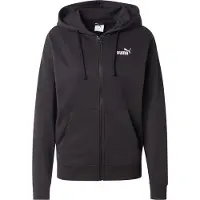 Puma Femmes, Pull-over, ESS Small No. 1 Logo Comfort Hoodie Full-Zip TR, Noir, (3XL)