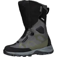 IXS Venture-STX 1.0, bottes imperméables ,Noir/Olive/Gris ,45 EU
