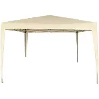 Aktive Folding Gazebo 300x300x240 Cm Beige