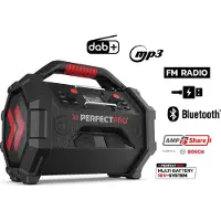 Perfectpro ROCKTAGON, Lieu de travail, numérique, DAB+, FM, 30 W, 8 ohms, USB type-A