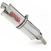 Gpr Exhaust Systems Trioval Yamaha Yz 400 F 98-99 Homologated Slip On Muffler Argenté Homologated
