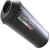 Gpr Exhaust Systems Ghisa Honda Nc 750 X/s Dct 14-16 Homologated Slip On Muffler Noir Homologated