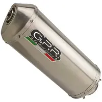 Gpr Exhaust Systems Satinox Bmw R 1100 Gs/r/rt 94-98 Cat Homologated Slip On Muffler Argenté Homologated