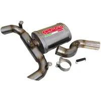 Gpr Exhaust Systems Ghost Aluminium Gsr 400 06-11 Homologated Slip On Muffler Argenté Homologated
