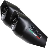 Gpr Exhaust Systems Furore Nero Suzuki Sv 1000/s 03-08 Homologated Bolt On Muffler Noir Homologated