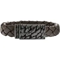 Police S14ahw04b Bracelet Marron Homme