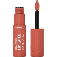 Rimmel Thrill Seeker Lip Latex rouge à lèvres liquide teinte 200 So Peachy 6 ml