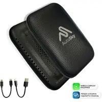 AutoSky Wireless CarPlay & Android Auto Box Lite - AI Box avec Netflix, YouTube, kabellos, pour iPhone & Android, Plug & Play