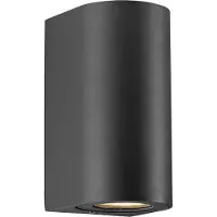Nordlux Applique d'extérieur Canto Maxi 2, Variante : 170 x 87 x 100 mm, anthracite