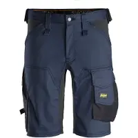 Snickers Workwear Allroundwork Elastic Shorts Noir 48 Homme