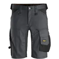 Snickers Workwear Allroundwork Elastic Shorts Gris 46 Homme