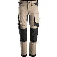 Snickers Workwear Allroundwork Elastic Work Pants Beige 52 Homme