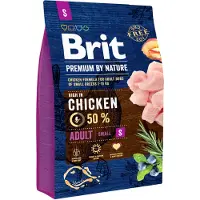 Brit Granule pre psov Premium by Nature Adult S 3 kg