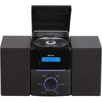 Denver Chaîne HiFi Compacte – CD, Radio FM, Réveil & Entrée AUX – Noir |