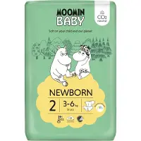 Muumi Moomin Couches Écologiques Taille 2 Mini (3-6 kg) 56 pc(s) Couches