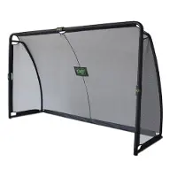 Exit Finta Acier But de Football 300x200cm – But de Football – pour Enfants – Jardin – Noir