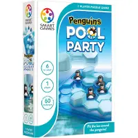 SmartGames Fête de la Piscine des Pingouins – Jeu de logique avec 60 défis