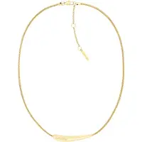 Calvin Klein Elongated Drops Necklace Doré Femme