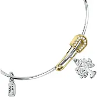 La Petite Story Family Bang.safety Pinife O Bracelet Doré Femme