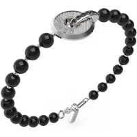GUESS Jumb04060 Edgy Styles Bracelet Argenté Homme
