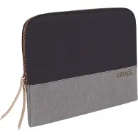 STM Sacoche Grace pour ordinateur portable (15 pouces) Housse de protection (15", Apple), Sac pour notebook, Gris