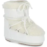 Moon Boot Mb Icon Low Faux Fur Couleur Blanc