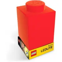 LEGO Veilleuse Classic brique rouge silicone