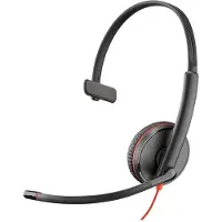 Poly Blackwire 3215 Casque filaire Téléphonie/Musique USB Type C Noir