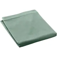 Douceur d'intérieur douceur d'intérieur, Drap Plat (180 x 290 cm) Percaline Tilleul, Percale de Coton