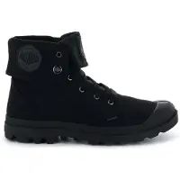 Palladium Bottines Baggy pour homme à lacets et col plissé Noir – undefined / Noir