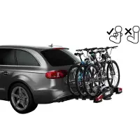 Thule Velocompact Fix4bike Bike Rack For 3 Bikes Noir 3 Bikes