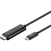 Goobay Usb C 3.0 To Hdmi Cable 1.8 M Noir