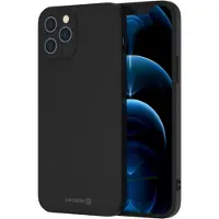Swissten Étui souple Joy Apple IPhone 14 Pro Noir (Apple iPhone 14 Pro), Coque pour téléphone portable, Noir