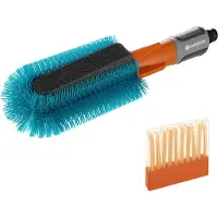 Gardena Bicycle Brush Set Orange