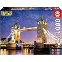 Educa Puzzle Tower Bridge Neon 1000 pièces