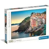 Clementoni Puzzle CLE 500 QG Côte de Riomaggiore 35570