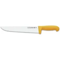 3 Claveles CUCHILLO CARNICERO POLIPROPILENO Amarillo 25 cm - 10" FH 3C
