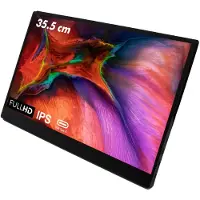 Pora&co Moniteur portable 14,5 pouces