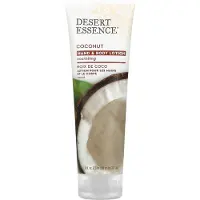 Desert Essence Lotion Bio Nourrissante Mains et Corps Noix de Coco 237ml