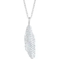 KUZZOI Chaîne 'Feder' argent