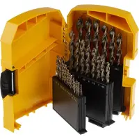 Heller HSS Set de forets pour le métal 25 pièces 21965 5 Cobalt DIN 338 tige cylindrique 1 set