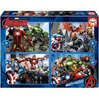 Educa Puzzle 4 en 1 Avengers 16331