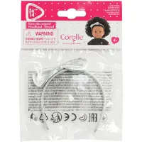 Corolle Ma Bandeau avec noeud argenté, 36cm