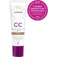 Lumene CC Color Correcting Cream CC crème pour un teint unifié SPF 20 teinte 4.5 (Neutral) 30 ml