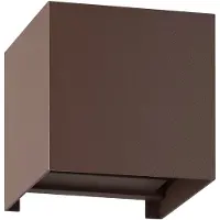 Eglo Spot mural Calpino 3 brun rouille 10x10x10cm