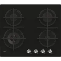 Candy CDK6GF4WEKB Black Built-in 59.5 cm Gas 4 zone(s)