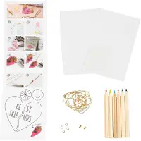 Creativ Company CC Mini Hobbies Set Bijoux Colliers d'amitié Emballage rétractable