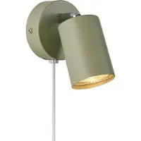 Nordlux Explore lampe de lecture LED pratique, Variante : Ø 55 x 80 x 145 mm, vert