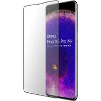 Mobiparts Curved Glass Oppo Find X5 Pro (Oppo Find X5 Pro), Téléphone portable : film de protection, Transparent