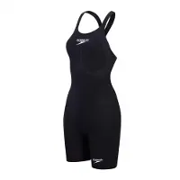 Speedo Fastskin Lzr Pure Valor 2.0 Open Back Competition Swimsuit Noir UK 25 Femme